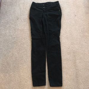 High waisted skinny jeans
